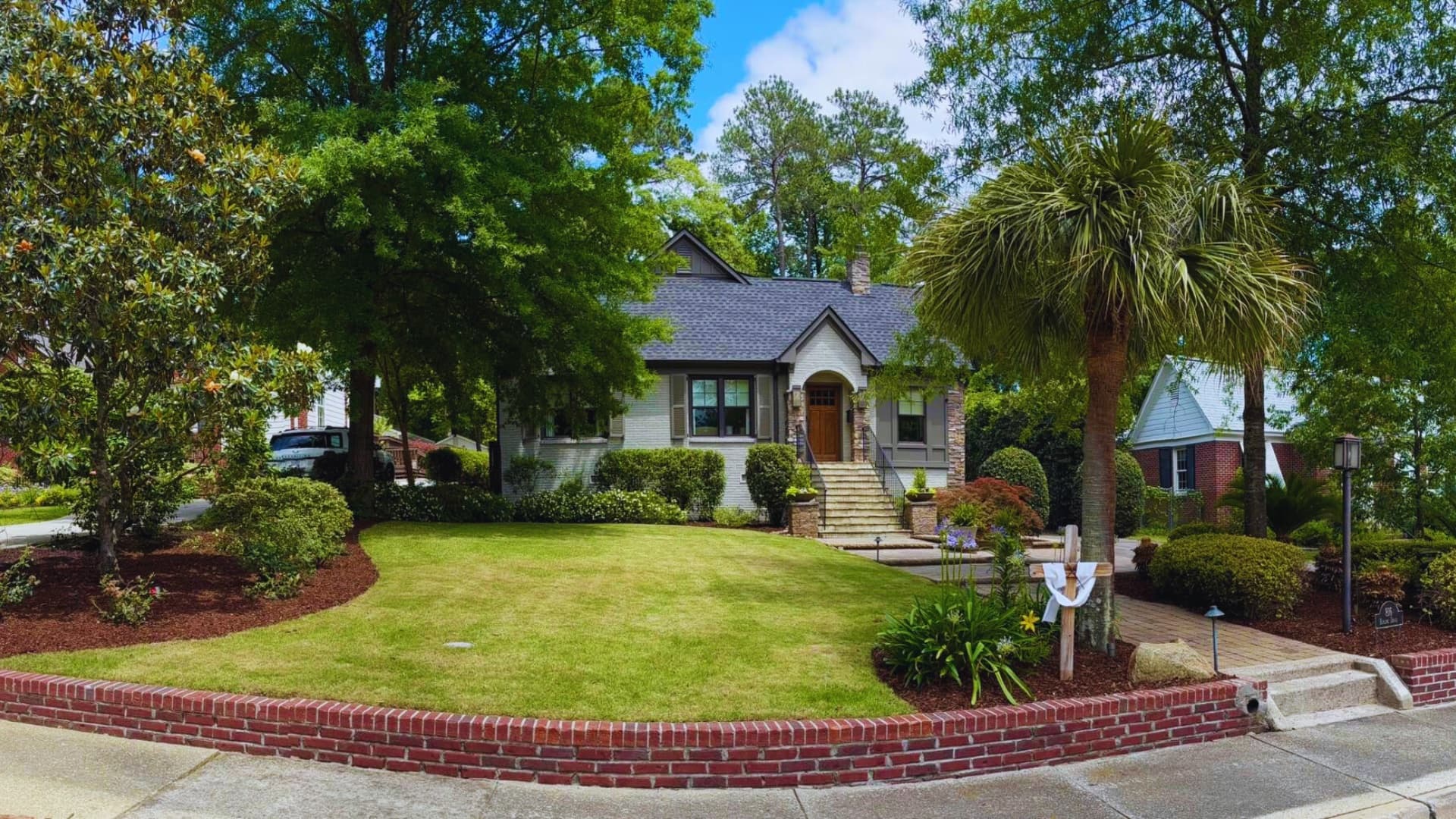 Lawn care background